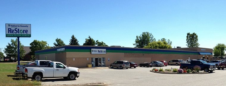 External photo of the Restore building in Sarnia